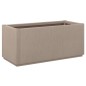 vidaXL Pflanzkübel Hellbraun 80x36x35 cm PP vidaXL Pflanzkübel Hellbraun 80x36x35 cm PP