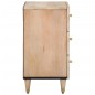 vidaXL Nachttisch 50x33x60 cm Massivholz Mango vidaXL Nachttisch 50x33x60 cm Massivholz Mango
