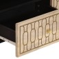 vidaXL TV-Schrank 105x33x46 cm Massivholz Mango vidaXL TV-Schrank 105x33x46 cm Massivholz Mango