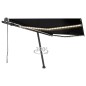 Automatische Markise mit LED & Windsensor 450x300 cm Anthrazit Automatische Markise mit LED & Windsensor 450x300 cm Anthrazit