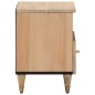 vidaXL Nachttische 2 Stk. 40x33x46 cm Massivholz Mango vidaXL Nachttische 2 Stk. 40x33x46 cm Massivholz Mango