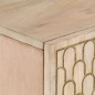 vidaXL Beistellschrank 90x33x75 cm Massivholz Mango vidaXL Beistellschrank 90x33x75 cm Massivholz Mango