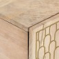 vidaXL Couchtisch 100x54x40 cm Massivholz Mango vidaXL Couchtisch 100x54x40 cm Massivholz Mango