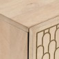 vidaXL Badschrank 38x33x58 cm Massivholz Mango vidaXL Badschrank 38x33x58 cm Massivholz Mango