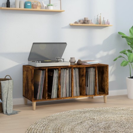 vidaXL Plattenschrank Räuchereiche 100x38x48 cm Holzwerkstoff