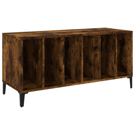 vidaXL Plattenschrank Räuchereiche 100x38x48 cm Holzwerkstoff