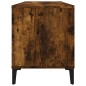 vidaXL Plattenschrank Räuchereiche 100x38x48 cm Holzwerkstoff