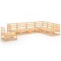 vidaXL 7-tlg. Garten-Lounge-Set Massivholz Kiefer vidaXL 7-tlg. Garten-Lounge-Set Massivholz Kiefer