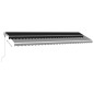 vidaXL Standmarkise Automatisch 600x350 cm Anthrazit vidaXL Standmarkise Automatisch 600x350 cm Anthrazit
