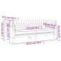 vidaXL 2-tlg. Sofagarnitur Taupe Stoff vidaXL 2-tlg. Sofagarnitur Taupe Stoff