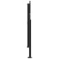 vidaXL Seitenmarkise Ausziehbar Anthrazit 100x600 cm vidaXL Seitenmarkise Ausziehbar Anthrazit 100x600 cm
