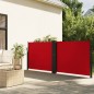 vidaXL Seitenmarkise Ausziehbar Rot 120x1000 cm vidaXL Seitenmarkise Ausziehbar Rot 120x1000 cm