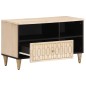 vidaXL TV-Schrank 80x33x46 cm Massivholz Mango vidaXL TV-Schrank 80x33x46 cm Massivholz Mango