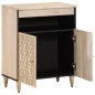 vidaXL Beistellschrank 60x33x75 cm Massivholz Mango vidaXL Beistellschrank 60x33x75 cm Massivholz Mango