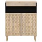 vidaXL Beistellschrank 60x33x75 cm Massivholz Mango vidaXL Beistellschrank 60x33x75 cm Massivholz Mango