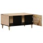 vidaXL Couchtisch 80x50x40 cm Massivholz Mango vidaXL Couchtisch 80x50x40 cm Massivholz Mango