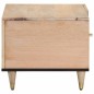 vidaXL Couchtisch 80x50x40 cm Massivholz Mango vidaXL Couchtisch 80x50x40 cm Massivholz Mango
