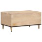 vidaXL Couchtisch 80x50x40 cm Massivholz Mango vidaXL Couchtisch 80x50x40 cm Massivholz Mango