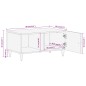 vidaXL Couchtisch 80x50x40 cm Massivholz Mango vidaXL Couchtisch 80x50x40 cm Massivholz Mango