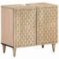 vidaXL Waschbeckenunterschrank 62x33x58 cm Massivholz Mango vidaXL Waschbeckenunterschrank 62x33x58 cm Massivholz Mango