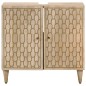 vidaXL Waschbeckenunterschrank 62x33x58 cm Massivholz Mango vidaXL Waschbeckenunterschrank 62x33x58 cm Massivholz Mango