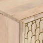 vidaXL Waschbeckenunterschrank 62x33x58 cm Massivholz Mango vidaXL Waschbeckenunterschrank 62x33x58 cm Massivholz Mango