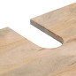 vidaXL Waschbeckenunterschrank 62x33x58 cm Massivholz Mango vidaXL Waschbeckenunterschrank 62x33x58 cm Massivholz Mango