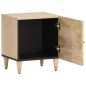 vidaXL Nachttisch 40x33x46 cm Massivholz Mango vidaXL Nachttisch 40x33x46 cm Massivholz Mango