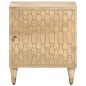 vidaXL Nachttisch 40x33x46 cm Massivholz Mango vidaXL Nachttisch 40x33x46 cm Massivholz Mango