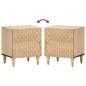vidaXL Nachttisch 40x33x46 cm Massivholz Mango vidaXL Nachttisch 40x33x46 cm Massivholz Mango