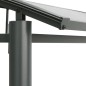 vidaXL Grillpavillon mit Seitenregalen Anthrazit 210x114x230 cm Stahl vidaXL Grillpavillon mit Seitenregalen Anthrazit 210x114x230 cm Stahl