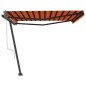 Standmarkise Automatisch 400x300 cm Orange/Braun Standmarkise Automatisch 400x300 cm Orange/Braun