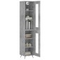 Highboard Betongrau 34,5x34x180 cm Holzwerkstoff Highboard Betongrau 34,5x34x180 cm Holzwerkstoff