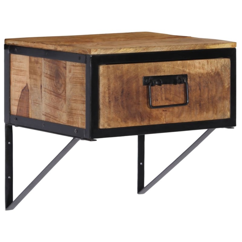 vidaXL Nachttisch 40x35x40 cm Massivholz Mango vidaXL Nachttisch 40x35x40 cm Massivholz Mango