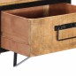 vidaXL Nachttisch 40x35x40 cm Massivholz Mango vidaXL Nachttisch 40x35x40 cm Massivholz Mango