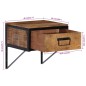 vidaXL Nachttisch 40x35x40 cm Massivholz Mango vidaXL Nachttisch 40x35x40 cm Massivholz Mango
