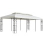 vidaXL Pavillon mit Doppeldach Weiß 6x3 m Stahl vidaXL Pavillon mit Doppeldach Weiß 6x3 m Stahl