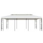 vidaXL Pavillon mit Doppeldach Weiß 6x3 m Stahl vidaXL Pavillon mit Doppeldach Weiß 6x3 m Stahl
