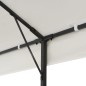 vidaXL Pavillon mit Doppeldach Weiß 6x3 m Stahl vidaXL Pavillon mit Doppeldach Weiß 6x3 m Stahl