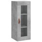 Highboard Betongrau 34,5x34x180 cm Holzwerkstoff Highboard Betongrau 34,5x34x180 cm Holzwerkstoff