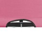 vidaXL Doppelliege Klappbar Rosa Stahl vidaXL Doppelliege Klappbar Rosa Stahl