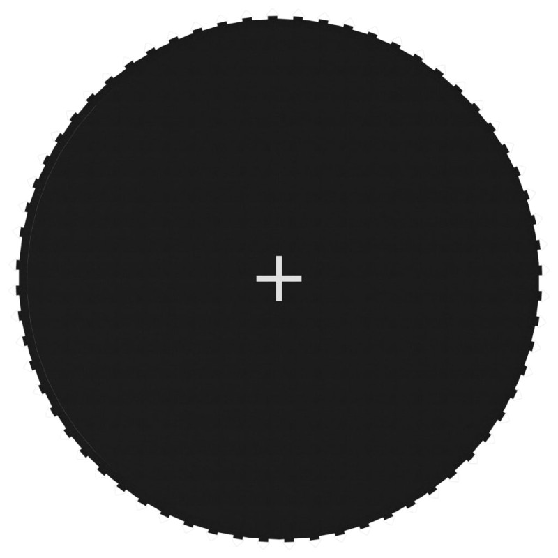 vidaXL Sprungtuch Schwarz für 3,66 m Runde Trampoline vidaXL Sprungtuch Schwarz für 3,66 m Runde Trampoline
