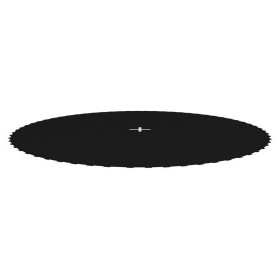 vidaXL Sprungtuch Schwarz für 3,66 m Runde Trampoline