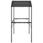 vidaXL Grillpavillon mit Seitenregalen Anthrazit 220x115x230 cm Stahl vidaXL Grillpavillon mit Seitenregalen Anthrazit 220x115x230 cm Stahl