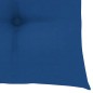 vidaXL Gartenstühle 6 Stk. mit Blauen Kissen Massivholz Teak vidaXL Gartenstühle 6 Stk. mit Blauen Kissen Massivholz Teak