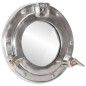 vidaXL Bullaugen-Spiegel Wandmontage Ø23 cm Aluminium und Glas vidaXL Bullaugen-Spiegel Wandmontage Ø23 cm Aluminium und Glas