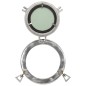vidaXL Bullaugen-Spiegel Wandmontage Ø23 cm Aluminium und Glas vidaXL Bullaugen-Spiegel Wandmontage Ø23 cm Aluminium und Glas