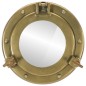 vidaXL Bullaugen-Spiegel Wandmontage Ø23 cm Aluminium und Glas vidaXL Bullaugen-Spiegel Wandmontage Ø23 cm Aluminium und Glas