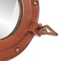 vidaXL Bullaugen-Spiegel Wandmontage Ø50 cm Aluminium und Glas vidaXL Bullaugen-Spiegel Wandmontage Ø50 cm Aluminium und Glas