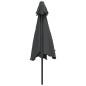 vidaXL Sonnenschirm mit Metall-Mast 300 cm Anthrazit vidaXL Sonnenschirm mit Metall-Mast 300 cm Anthrazit